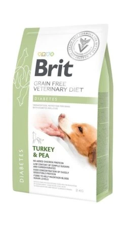 Brit Vet Diet Dog Diabetes Grain Free 2 Kg