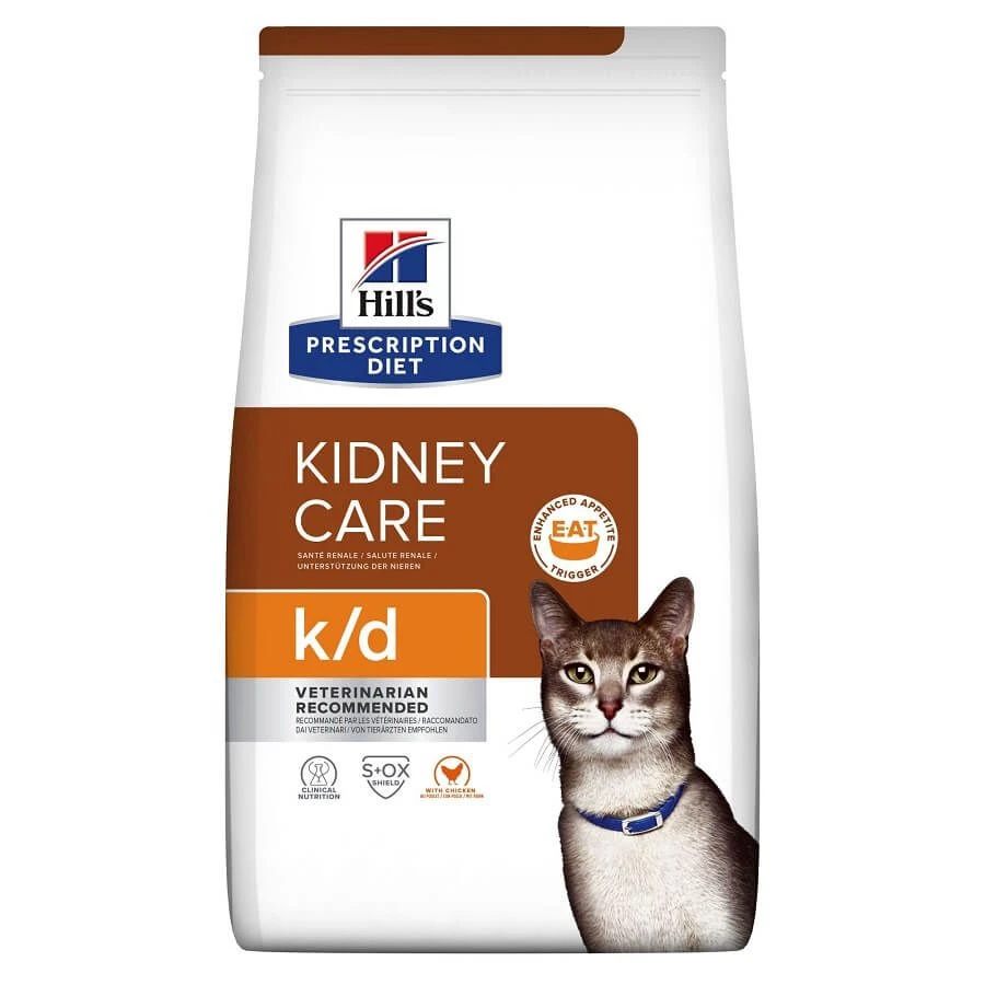 Hill's Prescription Diet Feline K/D 8 Kg -Animalerie 52742048352 1 prescription diet chat k d croquettes poulet 3