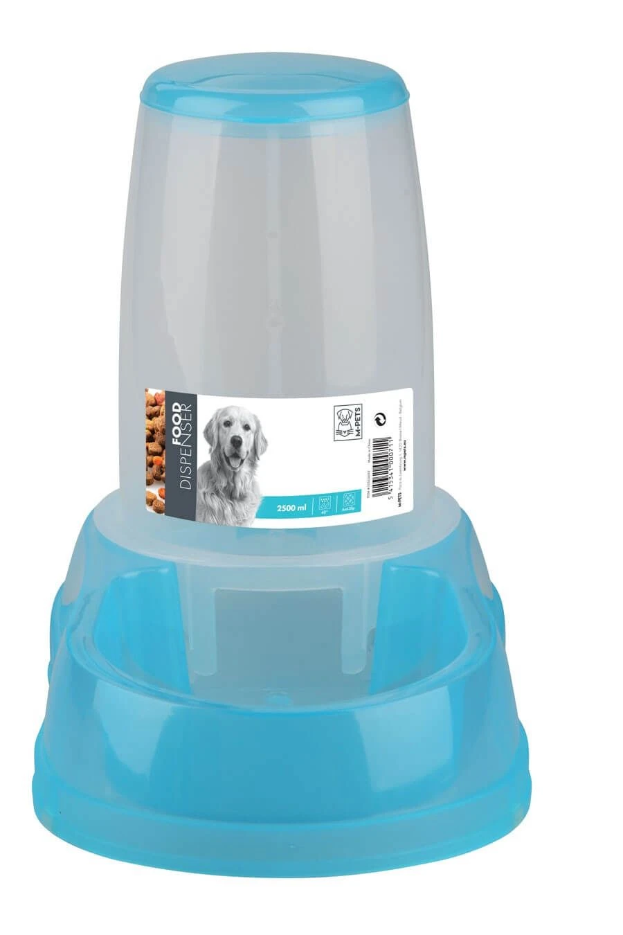 M-Pets Distributeur De Croquettes Bleu 2500 Ml 3 M-Pets Distributeur De Croquettes Bleu 2500 Ml