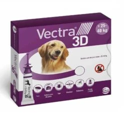 Vectra 3D Chien 25 à 40 Kg 3 Pipettes -Animalerie 700f7c049d2b3b04d8a7de3acd095e725c458f7feb8e40cadbc29012f8f913a8 1