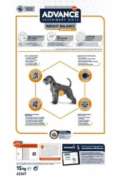 Advance Veterinary Diets Chien Weight Balance 3 Kg -Animalerie advance veterinary diet chien weight balance 12 kg 1 1