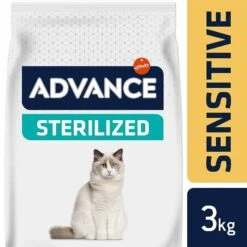 Advance Sterilized Sensitive Chat Au Saumon 3 Kg