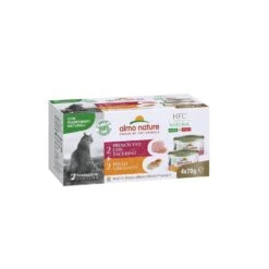 Almo Nature Chat HFC Multipack Jambon/poulet 4 X 70 G