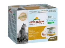 Almo Nature Chat HFC Natural Light Blanc De Poulet 4 X 50 G