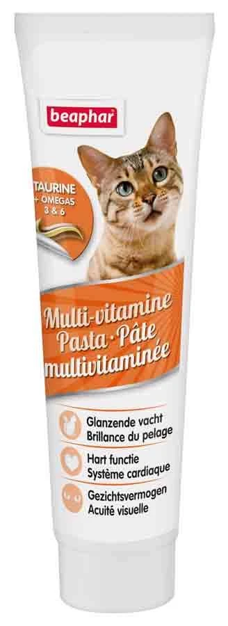 Beaphar Pâte Multivitaminé à La Taurine Et Omégas Pour Chat 100 Grs 3 Beaphar Pâte Multivitaminé à La Taurine Et Omégas Pour Chat 100 Grs