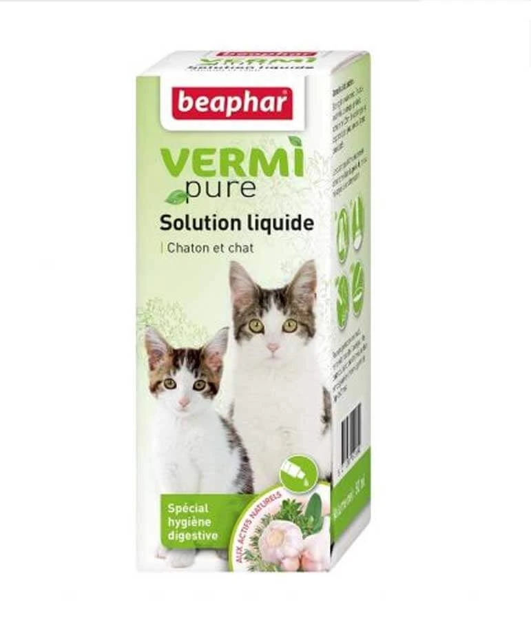 Beaphar Vermipure Pour Chaton Et Chat 50 Ml 3 Beaphar Vermipure Pour Chaton Et Chat 50 Ml