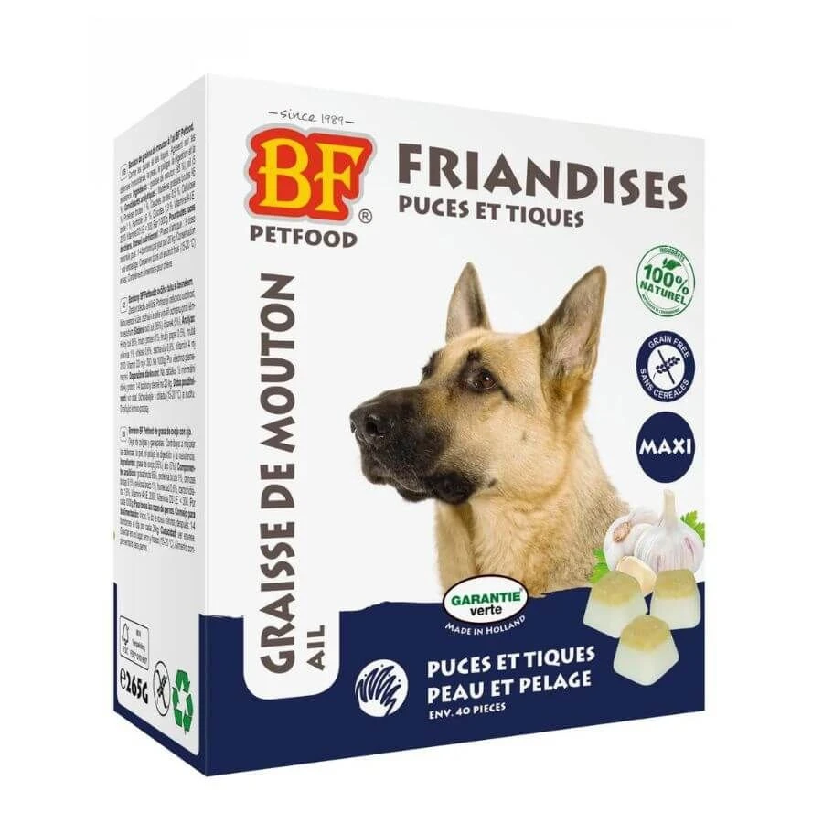 Biofood Bonbons Chien Maxi Puces & Tiques 265 G 3 Biofood Bonbons Chien Maxi Puces & Tiques 265 G
