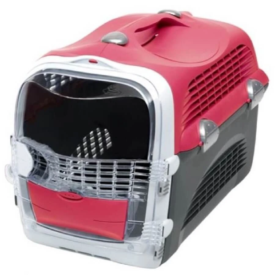 Cat It Cage De Transport Cabrio Rouge Cerise Pour Chat 3 Cat It Cage De Transport Cabrio Rouge Cerise Pour Chat