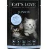 Cat's Love Junior Veau Sans Céréales Et Sans Gluten 12 X 85 G -Animalerie cat s love junior veau sans ce re ales et sans gluten 12 x 85 g