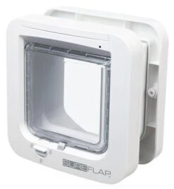 Chatière Sureflap Blanc Puce Identification Chat