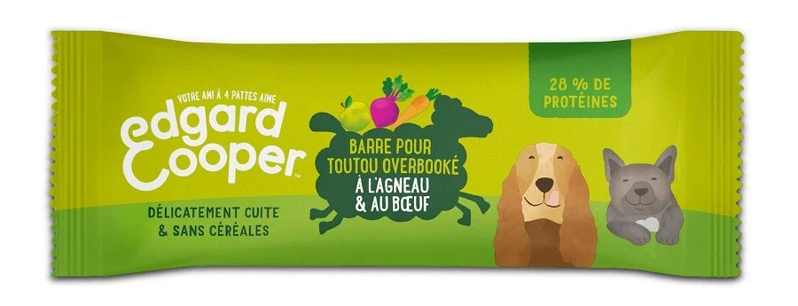 Edgard & Cooper Barre Pour Toutou Overbooké Agneau & Boeuf 25 G 3 Edgard & Cooper Barre Pour Toutou Overbooké Agneau & Boeuf 25 G