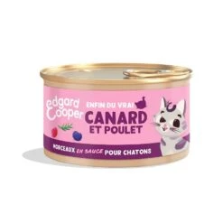 Edgard & Cooper Canard & Poulet Chaton 18 X 85 G