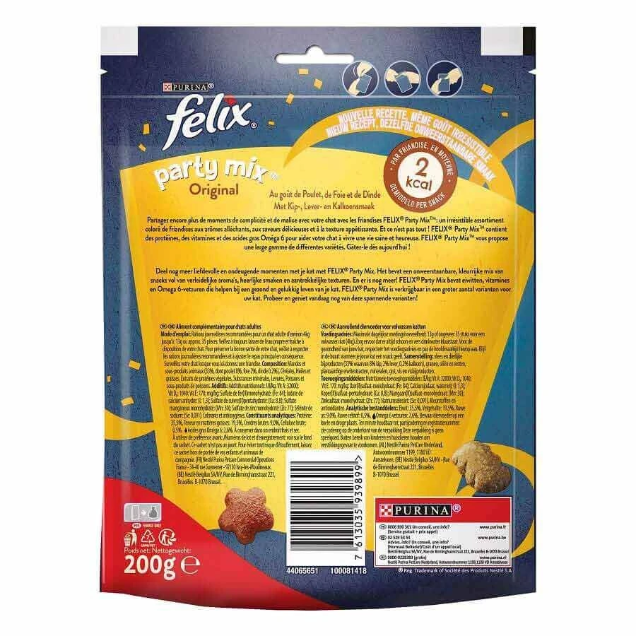 Felix Party Mix Original Chat 200 G 5 Felix Party Mix Original Chat 200 G – Image 3