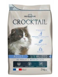 Flatazor Crocktail Chat Sterilised Au Poulet 2 Kg