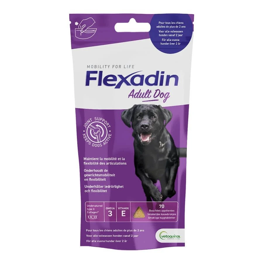 Flexadin Adult Dog 70 Bouchées 3 Flexadin Adult Dog 70 Bouchées