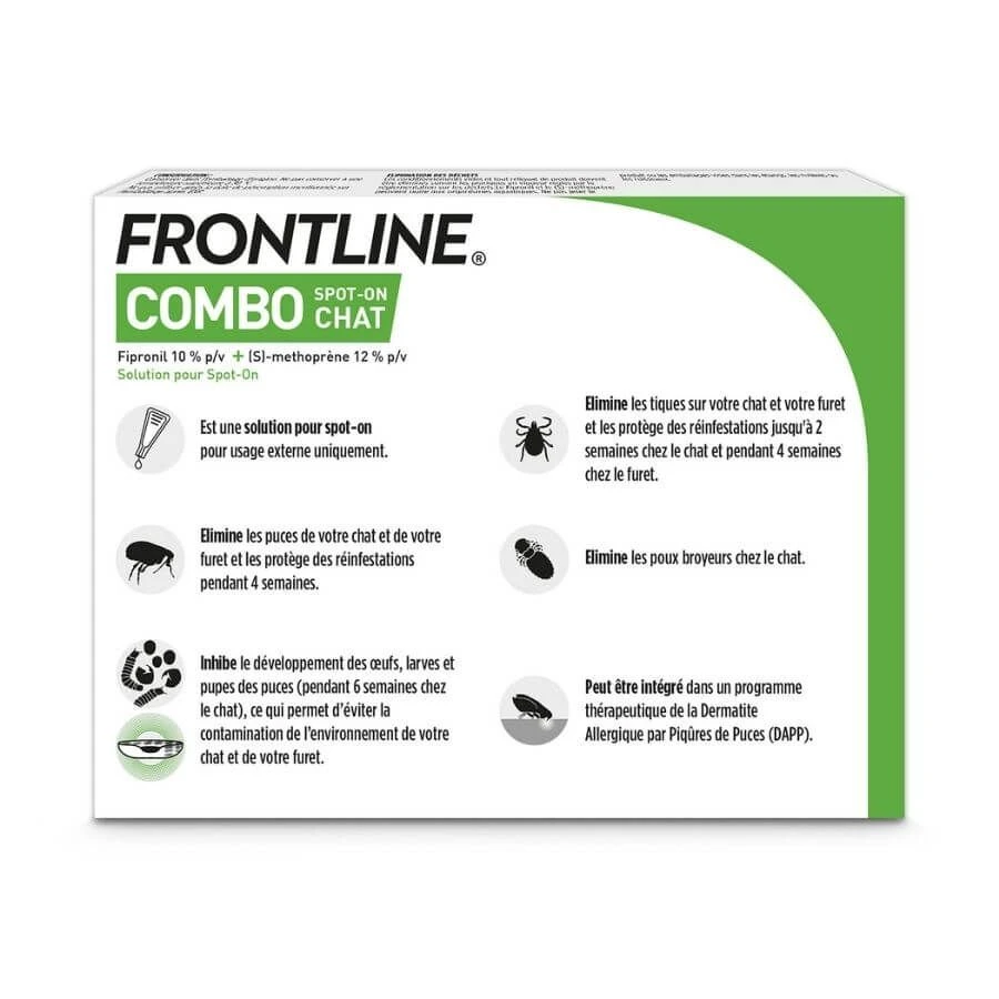 Frontline Combo Chat 3 Pipettes 4 Frontline Combo Chat 3 Pipettes – Image 2