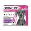 Frontline Tri Act Spot On Grand Chien 20 - 40 Kg 6 Pipettes -Animalerie frontline tri act spot on grand chien 20 40 kg 6 pipettes