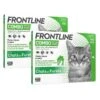 Frontline Combo Chat 6 Pipettes + 3 Pipettes -Animalerie frontline combo chat 6 pipettes 3 pipettes