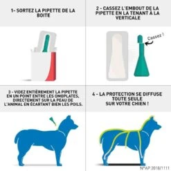 Frontline Spot On Chien De 10-20 Kg 4 Pipettes 9 Frontline Spot On Chien De 10-20 Kg 4 Pipettes -Animalerie frontline spot on chien de 10 20 kg 4 pipettes3