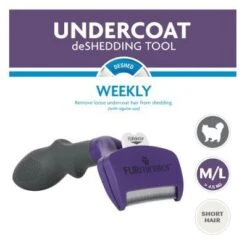 Furminator Brosse Pour Chat Poils Courts M/L -Animalerie furminator brosse pour chat poils courts 2