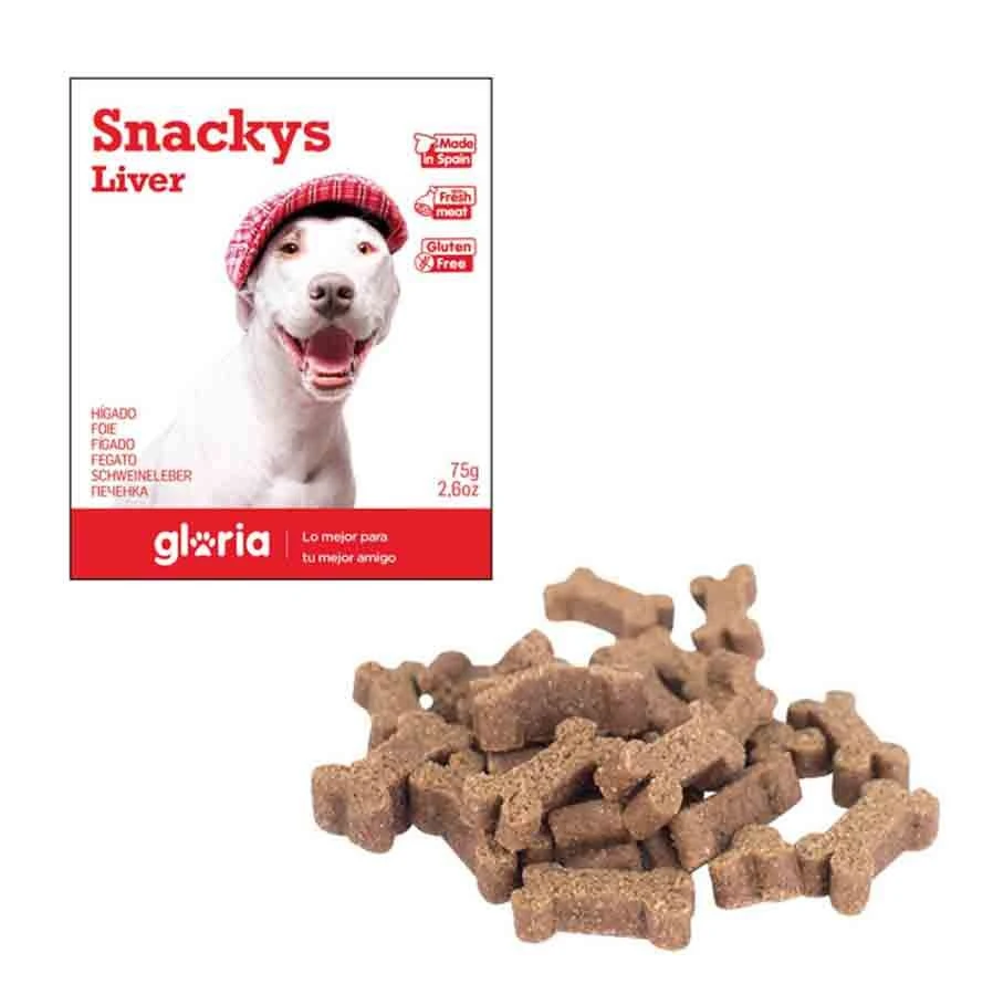 Gloria Snackys Friandises Au Foie Sans Gluten Pour Chien 75 G 3 Gloria Snackys Friandises Au Foie Sans Gluten Pour Chien 75 G