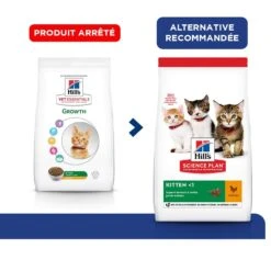 Hill's Science Plan VetEssentials Feline Kitten Growth AB+ Poulet 3 Kg -Animalerie hill s science plan vetessentials feline kitten growth ab poulet 3 kg 2