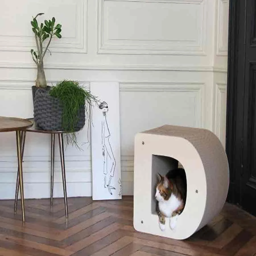 Homycat Griffoir Pour Chat Lettre D XL - Destockage 4 Homycat Griffoir Pour Chat Lettre D XL - Destockage – Image 2