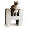 Homycat Griffoir Pour Chat Lettre H - Destockage -Animalerie homycat griffoir pour chat lettre h 2