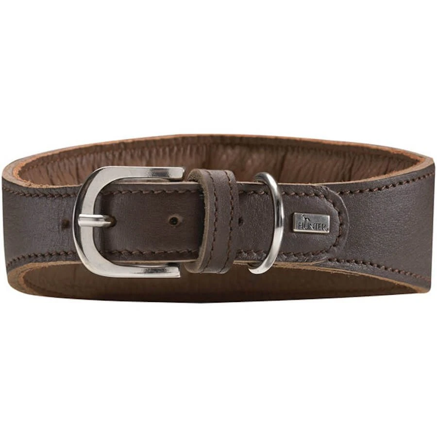 Hunter Collier Super Soft Pour Lévrier Marron XS-S – Image 2