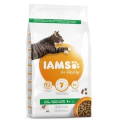 IAMS Vitality Croquettes Chat Adulte Saumon 1.5 Kg