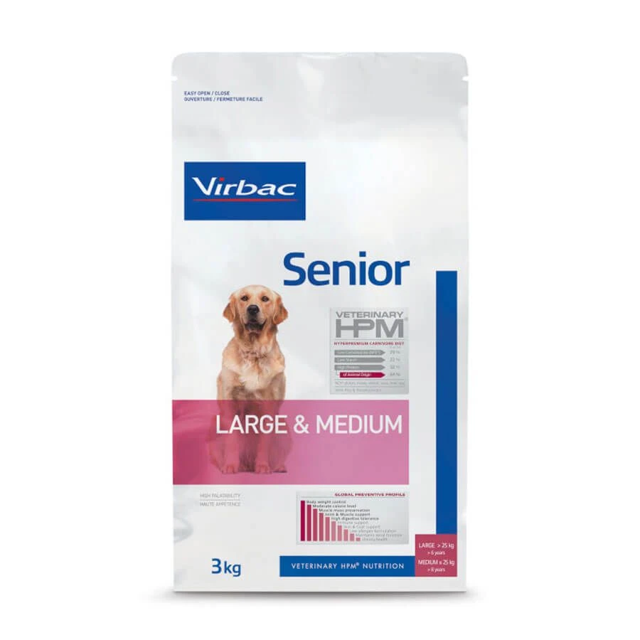Virbac Veterinary HPM Senior Large & Medium Dog 3 Kg 3 Virbac Veterinary HPM Senior Large & Medium Dog 3 Kg