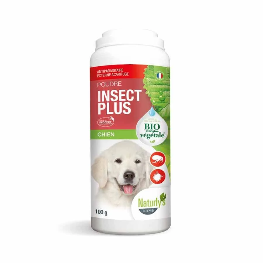 Naturlys Poudre Insect Plus Bio Chien 100 Grs 3 Naturlys Poudre Insect Plus Bio Chien 100 Grs