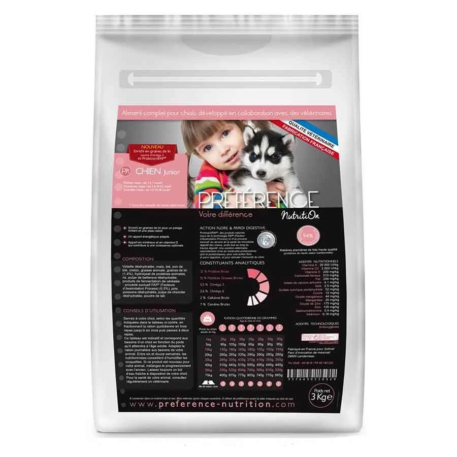 Préférence Croquettes Chien Junior 3 Kg 3 Préférence Croquettes Chien Junior 3 Kg