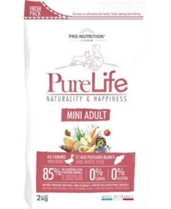 PureLife Croquettes Mini Adult Pour Chien 2 Kg