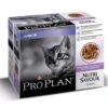Purina Proplan Chat Junior Nutrisavour Dinde 10 Pochons 85 G