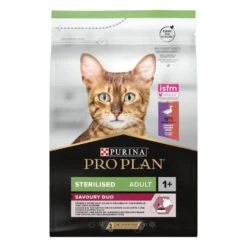 Purina Proplan Optisavour Chat Adult Sterilised Canard Et Foie 3 Kg -Animalerie purina proplan optisavour adult cat sterilised canard et foie 3 kg 3
