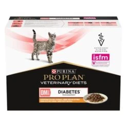 Purina Proplan PPVD Chat Diabète DM Poulet 10 X 85 G