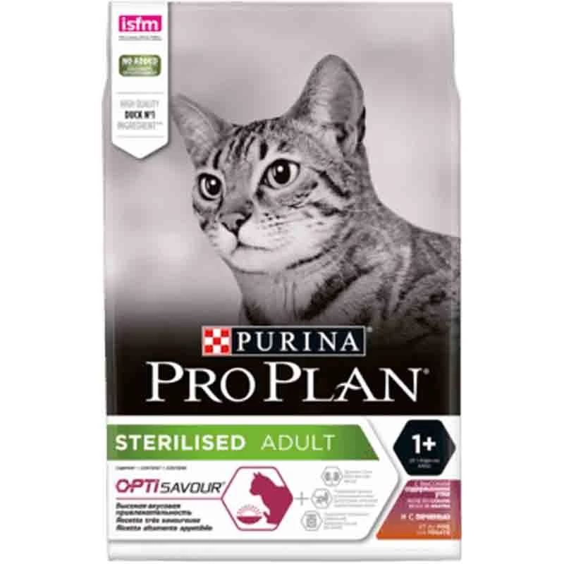 Purina Proplan Optisavour Chat Adult Sterilised Canard Et Foie 3 Kg