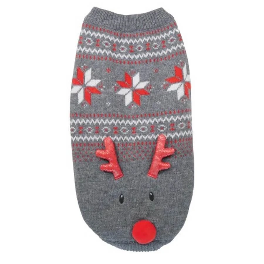 Rosewood Cupid & Comet Pull De Noël L - Destockage – Image 3