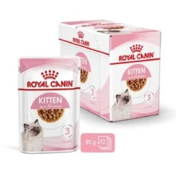 Royal Canin Kitten En Sauce 12 X 85 Grs -Animalerie royal canin kitten en sauce 6