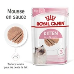 Royal Canin Kitten Sachet En Mousse 12 X 85 G -Animalerie royal canin kitten sachet en mousse 9