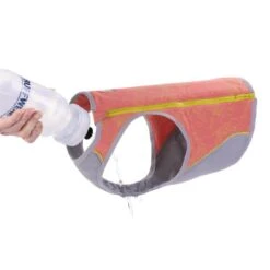 Ruffwear Swamp Cooler Gilet Zip Salmon Pink Chien L - Destockage -Animalerie ruffwear swamp cooler gilet zip salmon pink 2 1