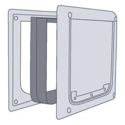 Trixie Tunnel Pour Chatière 2 Positions XS-S Blanc