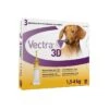 Vectra 3D Chien 1,5 à 4 Kg 3 Pipettes 1 Vectra 3D Chien 1,5 à 4 Kg 3 Pipettes -Animalerie vectra 3d xs