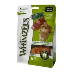 Whimzees Friandise Végétale Alligator Chien L X6