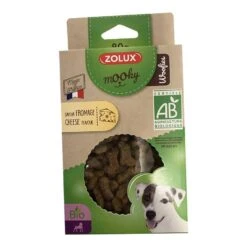 Zolux Mooky Friandises Woofies Bio Au Fromage Pour Chien 80 G